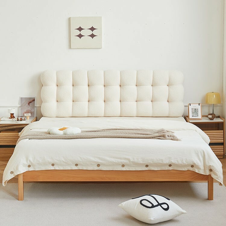 《4890》3D軟綿綿雲朵感床頭靠墊