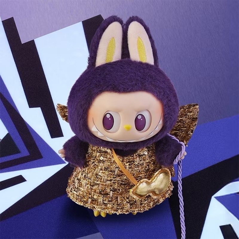 POP MART 泡泡瑪特 THE MONSTERS LABUBU x PRONOUNCE-WINGS OF FORTUNE 米蘭 2.0 搪膠毛絨吊卡