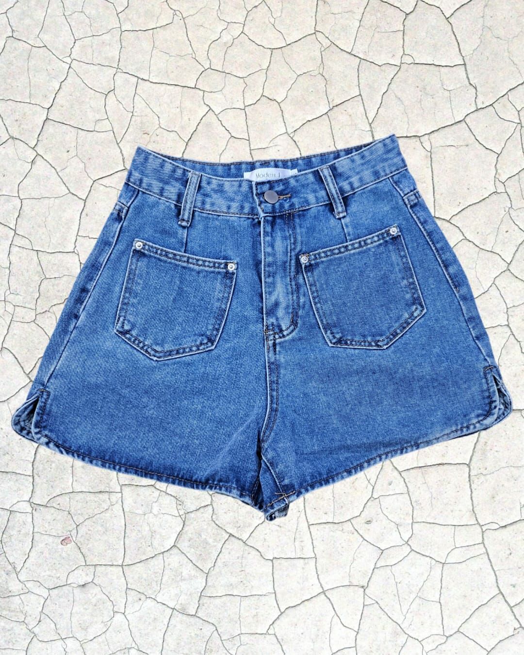 現貨 前袋短牛仔褲（此為清貨價貨品不設退換） (AT10675)