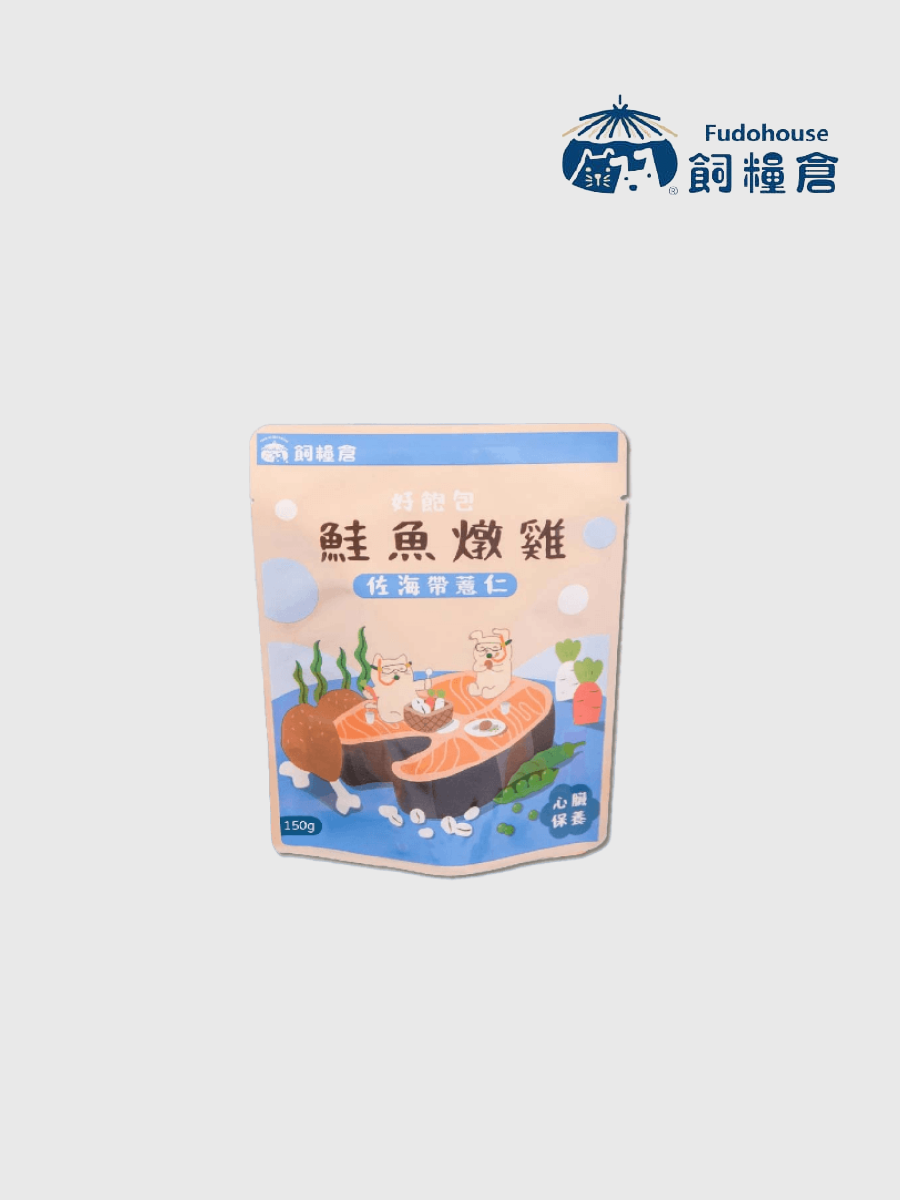 【飼糧倉】寵物餐包 鮭魚燉雞 | 犬貓適用