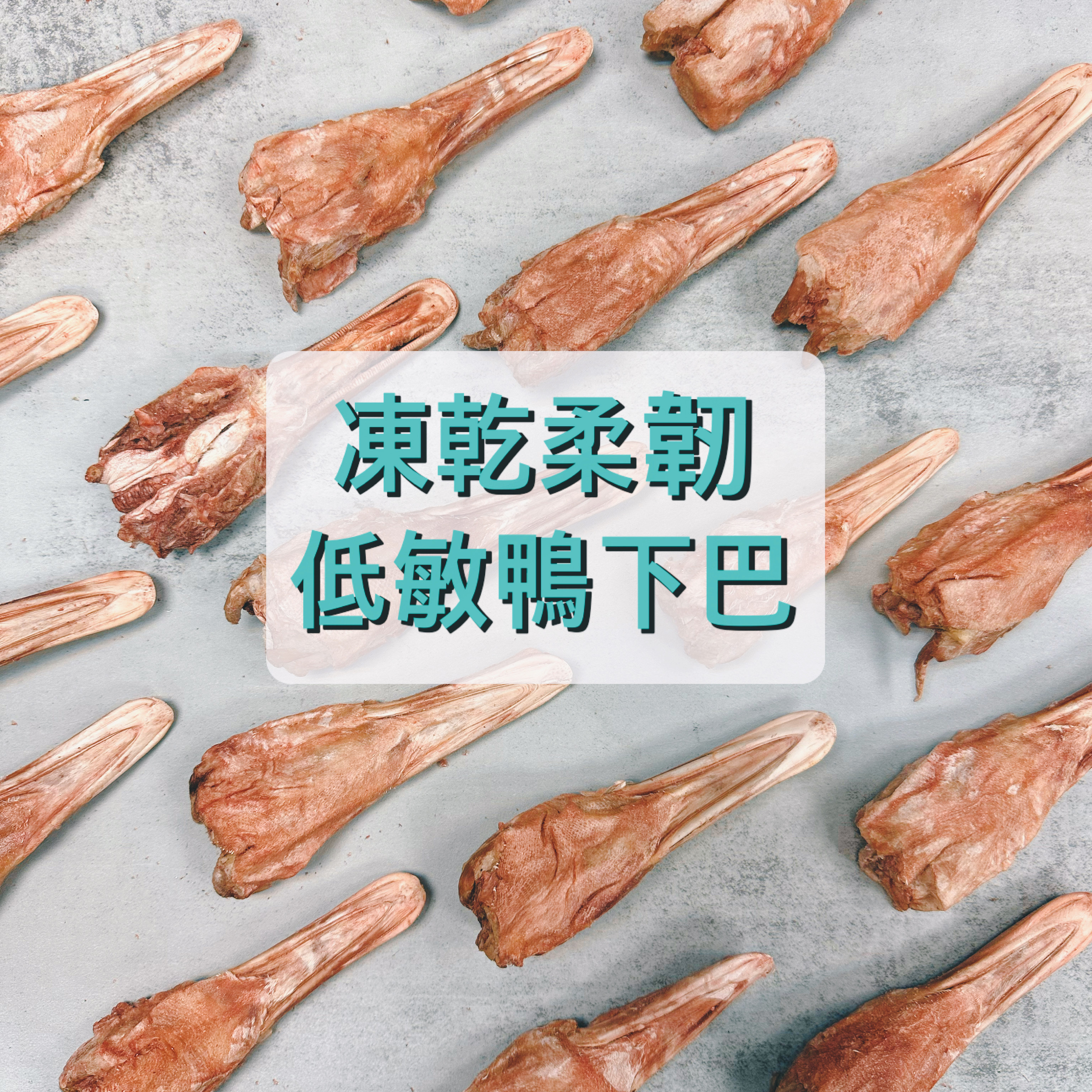 凍乾柔韌低敏鴨下巴