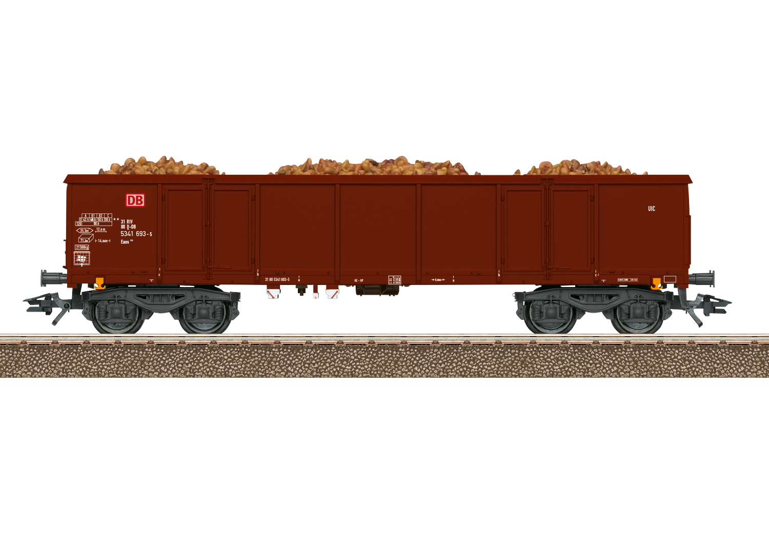 Trix 24824 HO 2024 會員車 可換AC輪