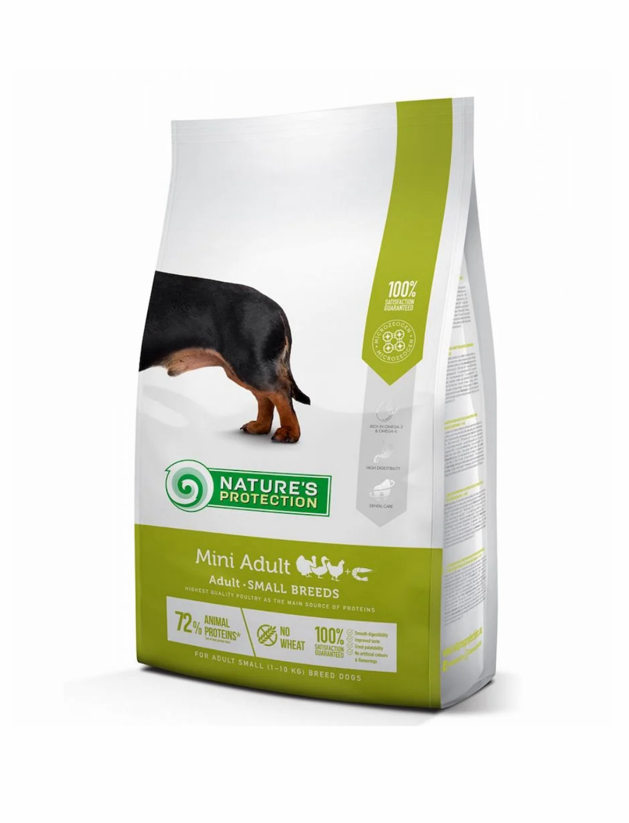 Nature's Protection MINI Adult 小型成犬配方-雞、魚 全天然狗糧 7.5kg（適合8個月以上狗狗)