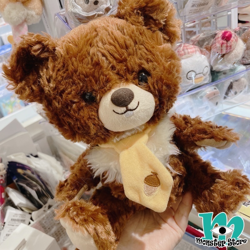 大學熊鋼牙大鼻對裝毛公仔