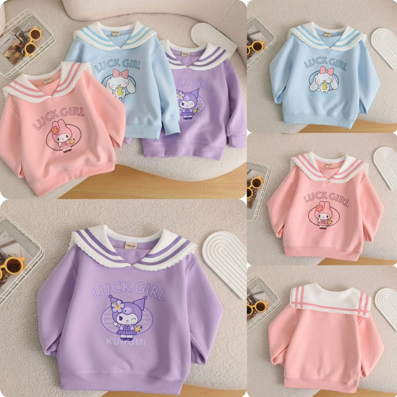 San*rio兒童水手裝衛衣- 2401615