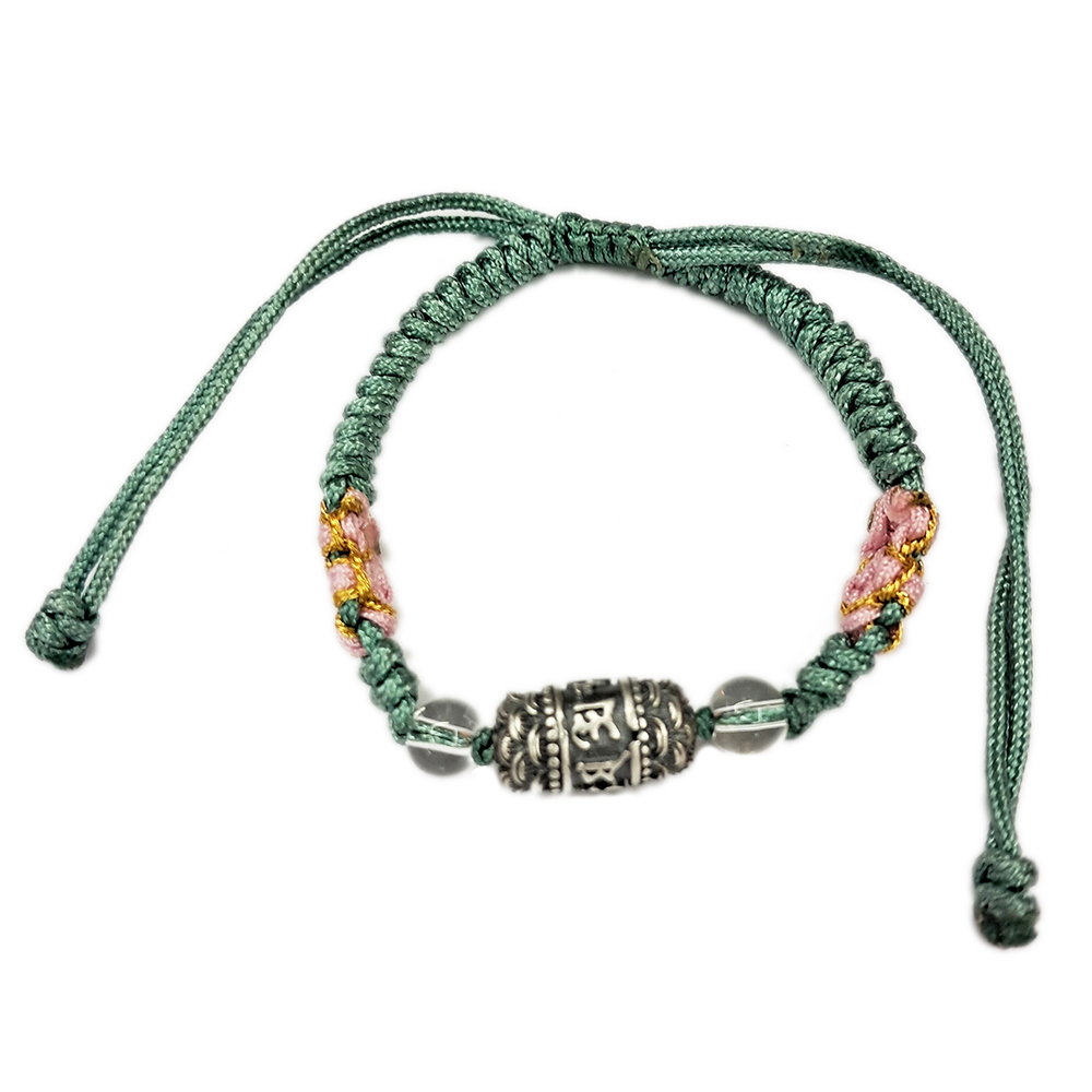 轉經輪{純銀}中國結手鍊【十方】151577