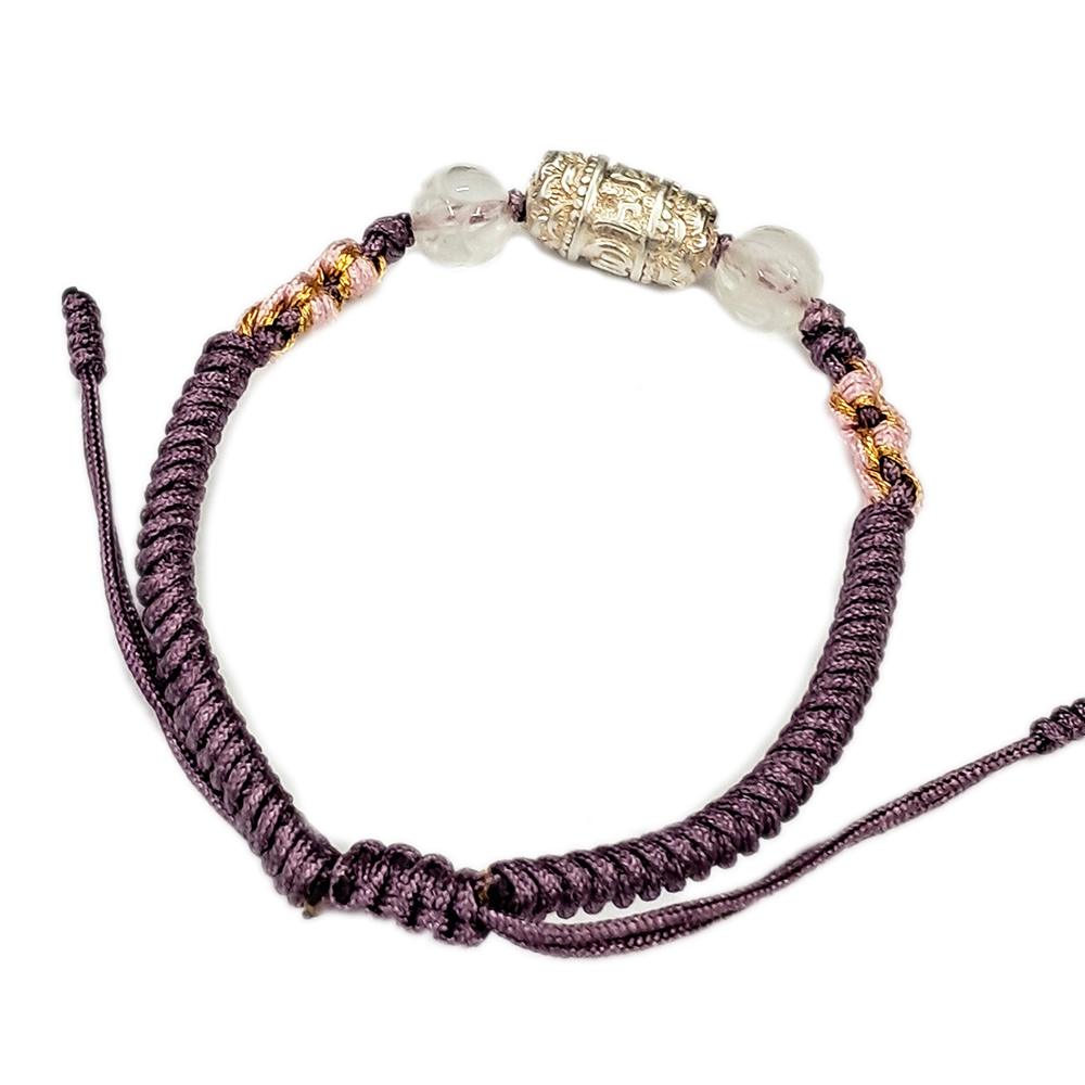 轉經輪{純銀}中國結手鍊【十方】151697