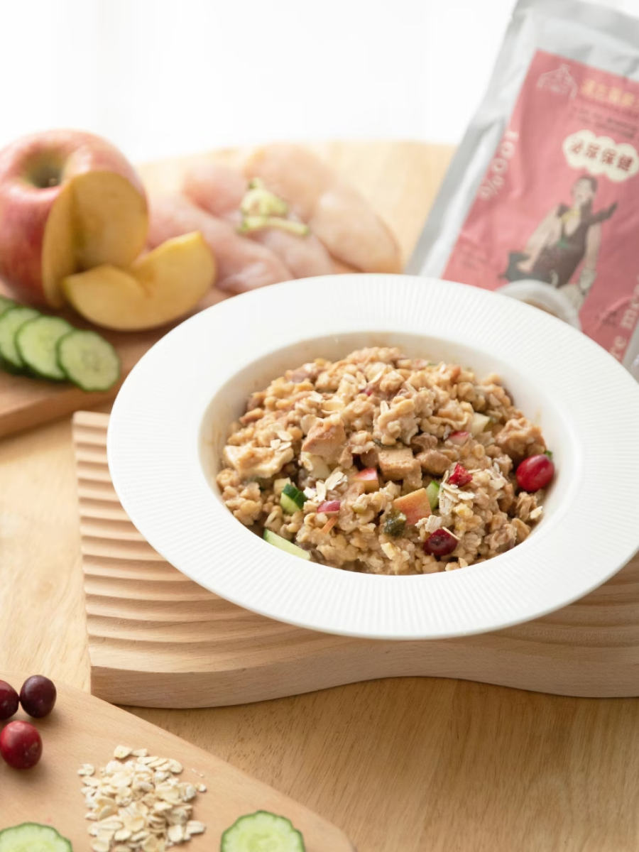 【寵心出發】機能鮮食餐包｜漢方莓果火雞燉飯 (泌尿保健)