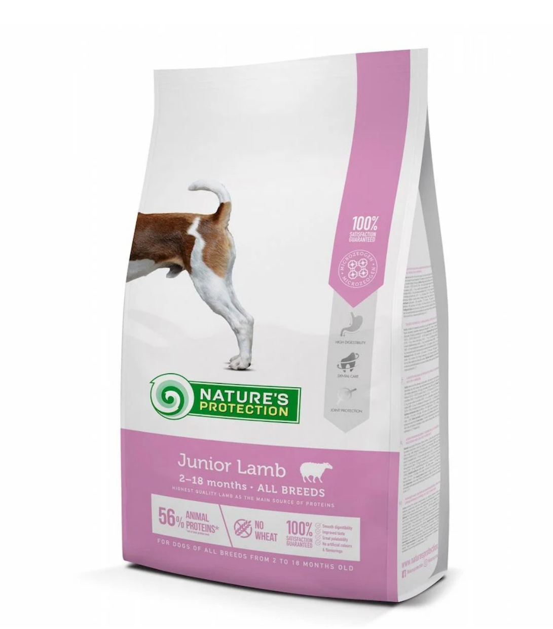 Nature's Protection JUNIOR LAMB 羊肉幼犬配方-羊、魚 全天然狗糧 7.5kg（適合2-18個月幼犬）