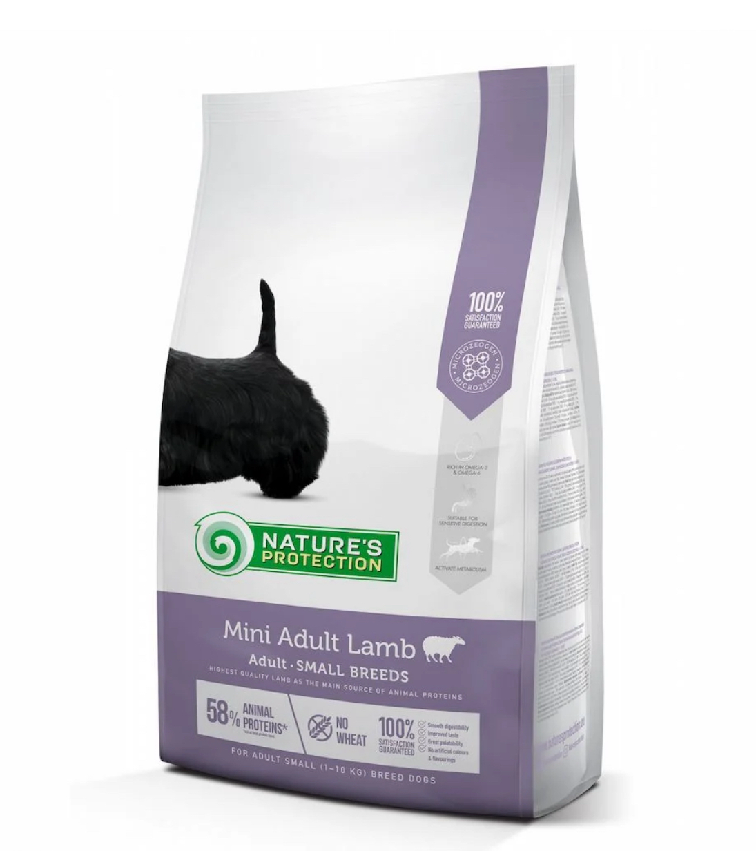 Nature's Protection MINI ADULT LAMB小型羊肉成犬配方-羊、魚 全天然狗糧 7.5kg（適合1歲以上成犬）