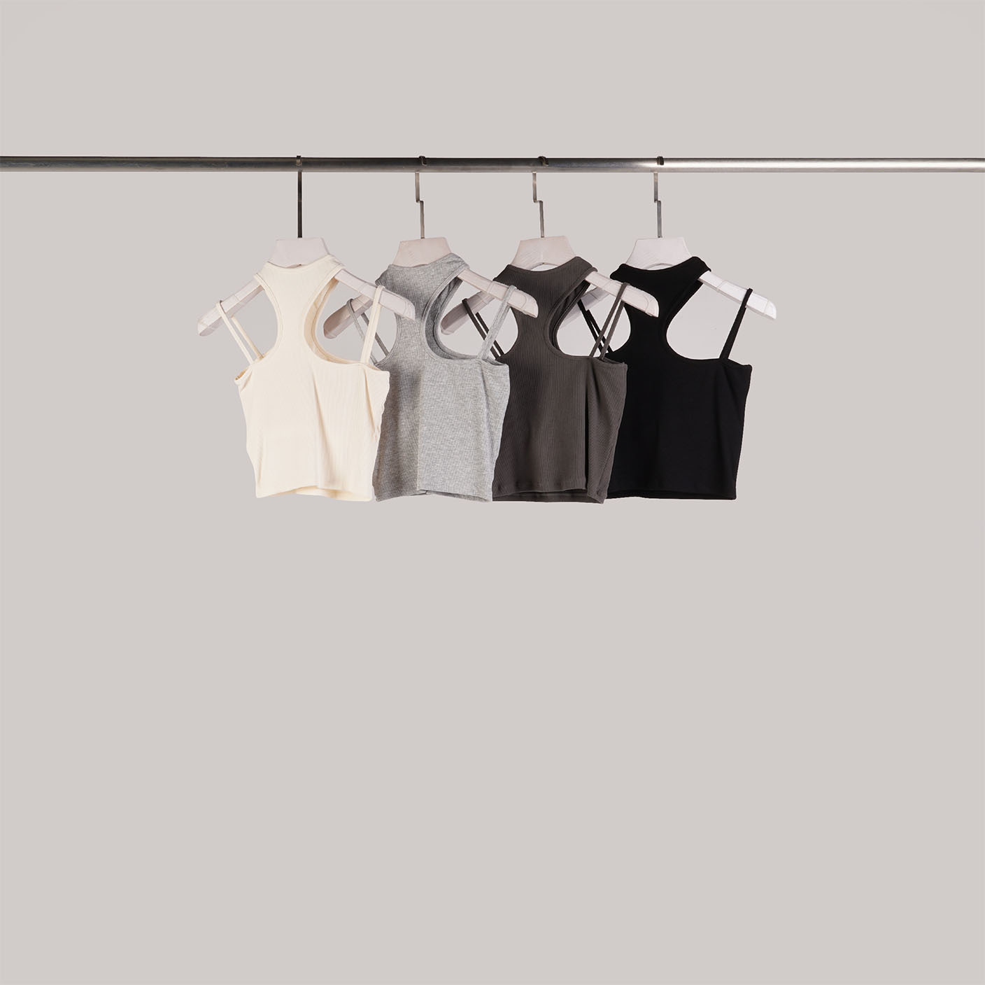 設計感挖肩Bra Top | 4色