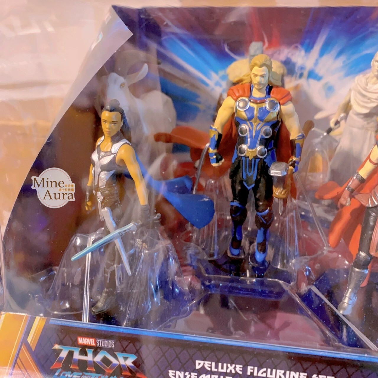 (限時特價) 雷神索爾 Thor 妙爾尼爾 Mjölnir 角色大集合 公仔組 擺飾品 漫威 Marvel -上海迪士尼樂園
