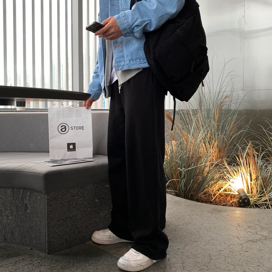 寬鬆抽繩棉褲(6色)