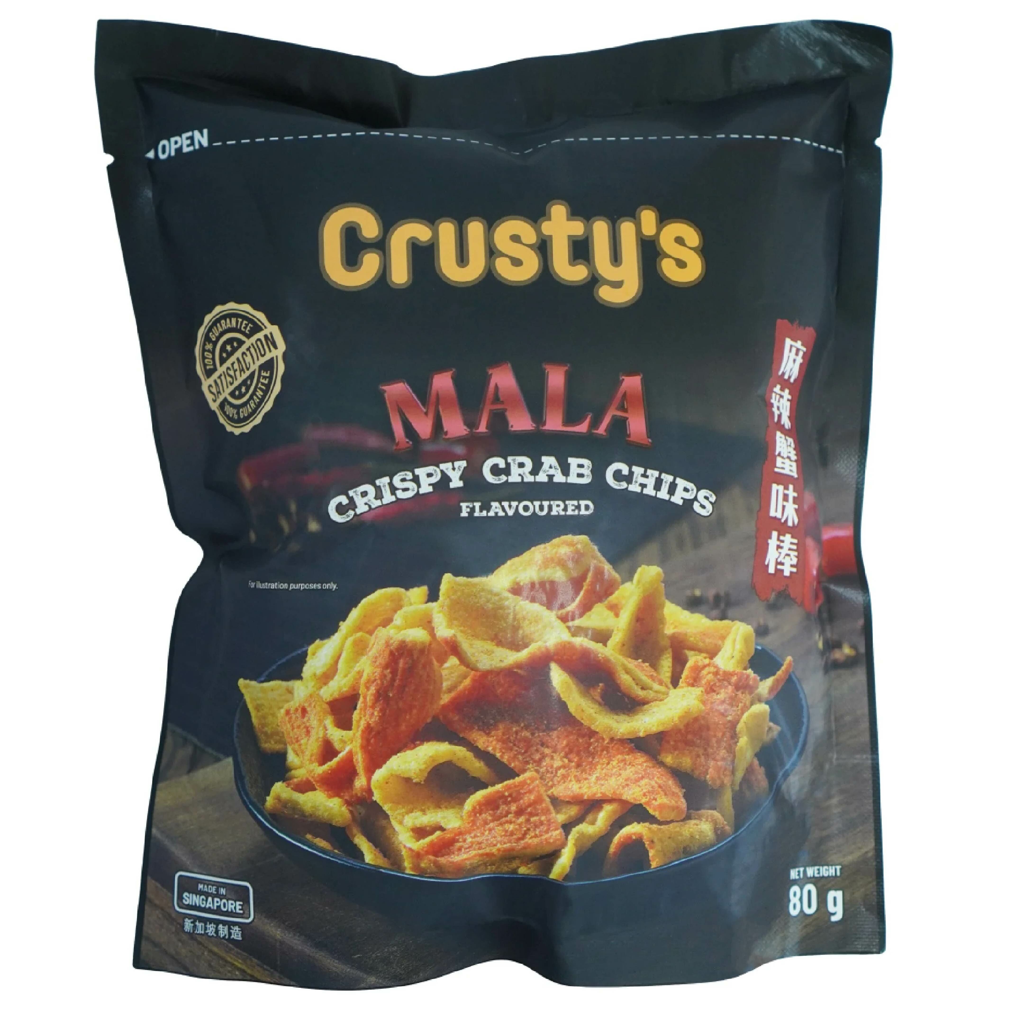 Crusty's Crab Chips Mala