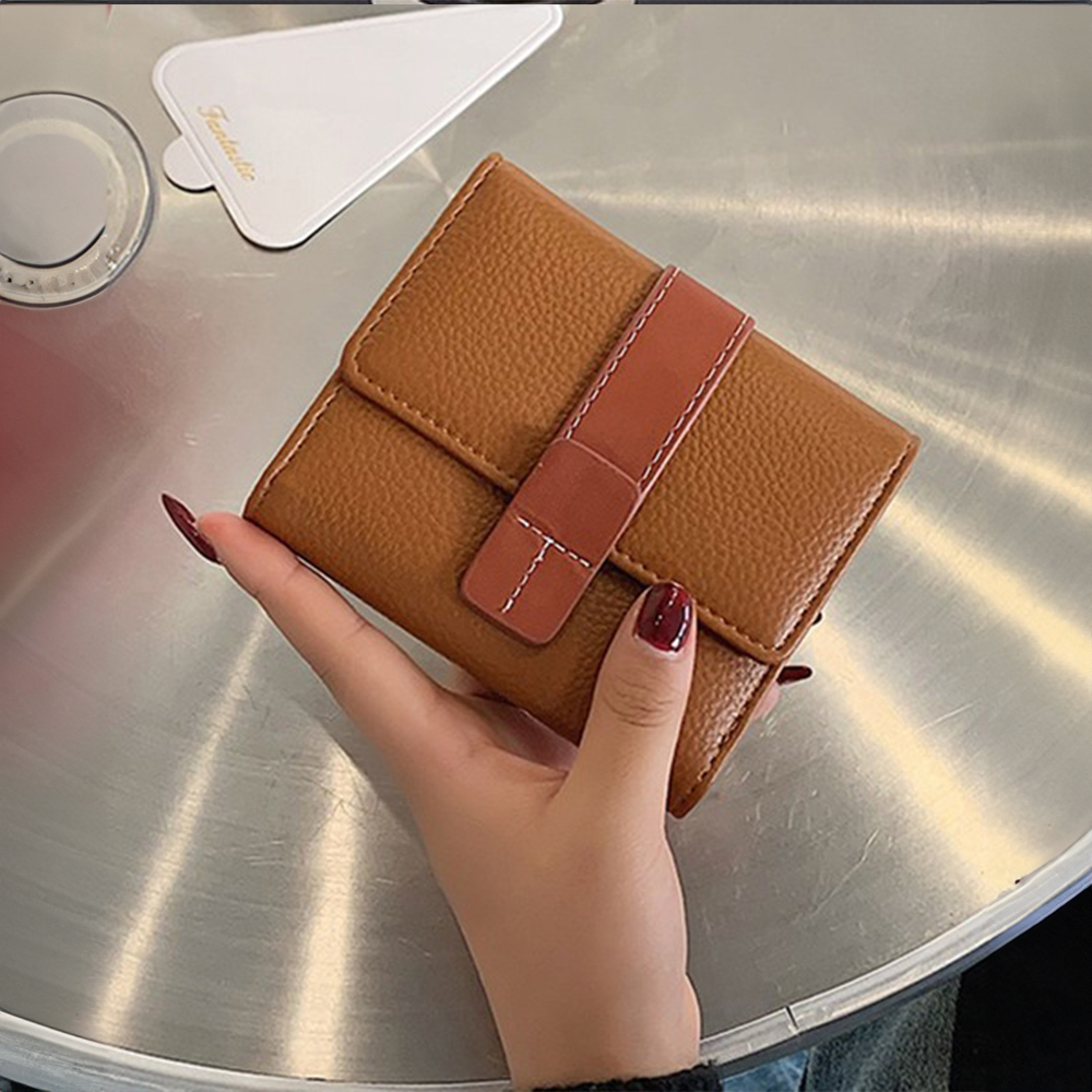 【Tory Barley 托里巴利】TRR-C034 撞色黃復古短夾