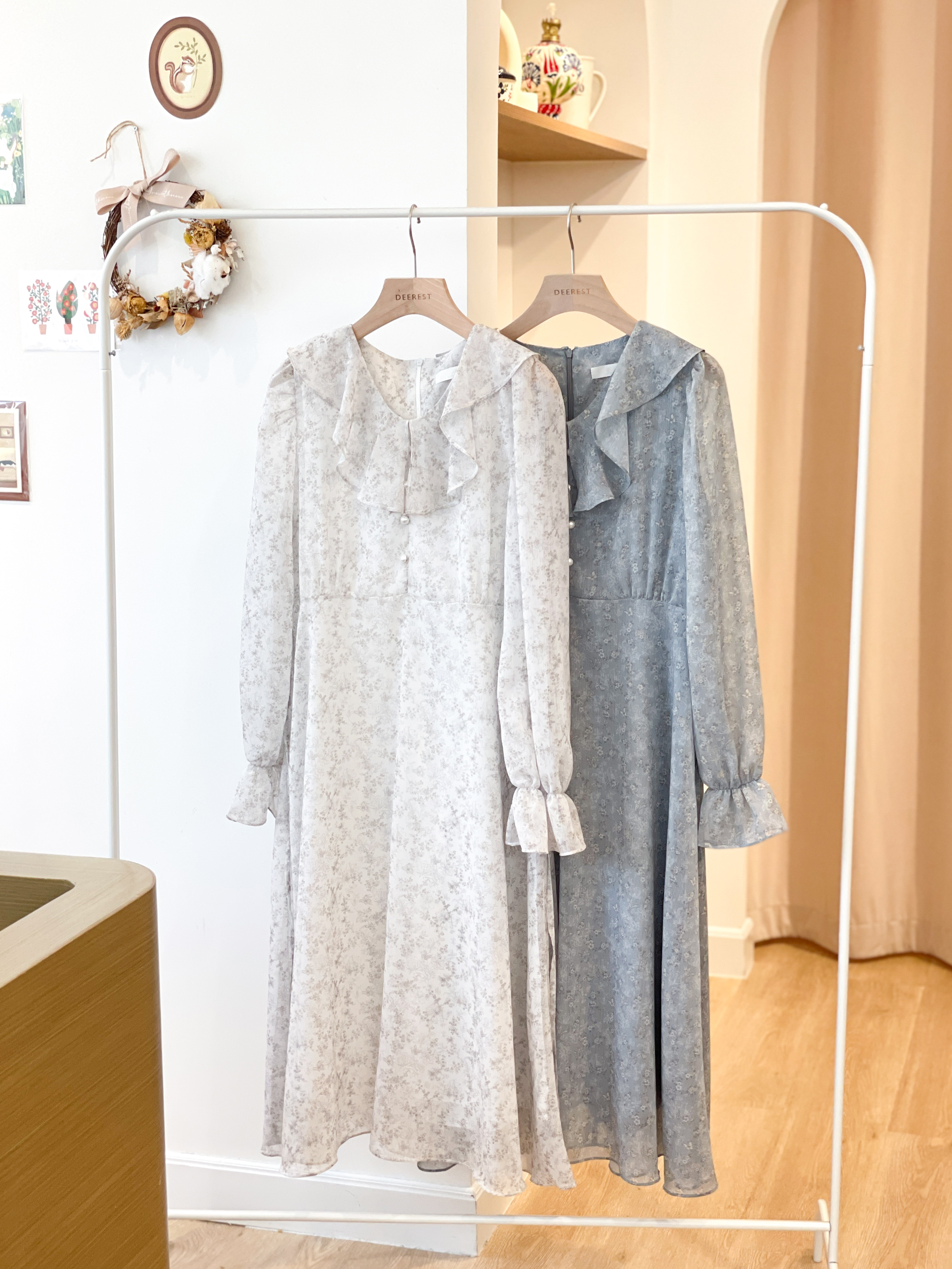 OP508 Lobelia Floral Maxi Dress