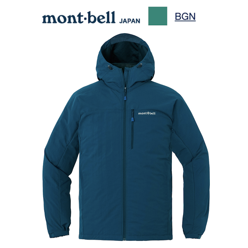 日本 Mont-Bell O.D. Lined Hooded 男裝外套