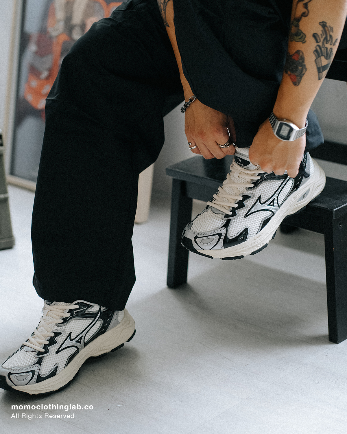 【代購】Mizuno x Oarism Racer S 米杏黑 D1GH243601 / D1GH243701