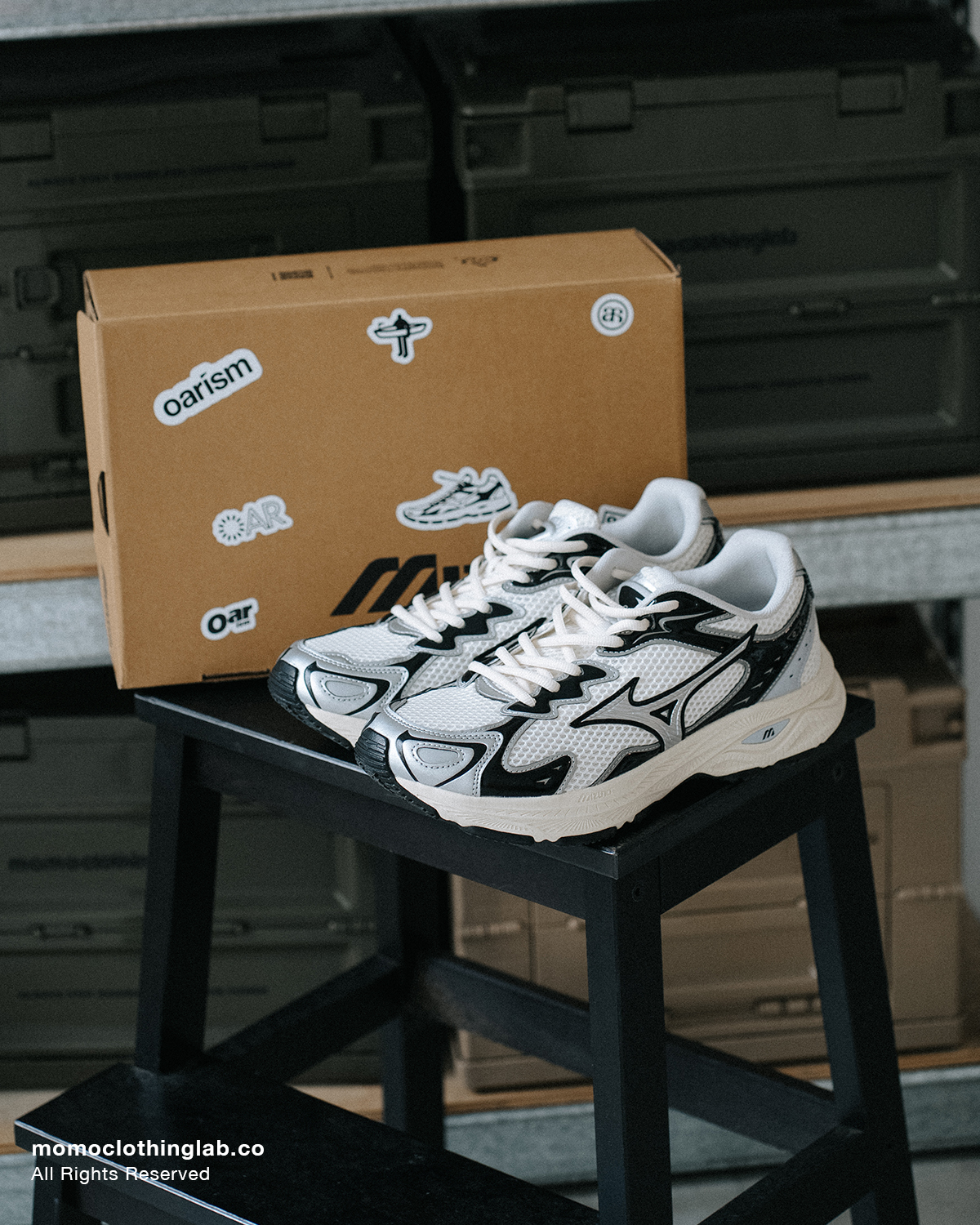 【代購】Mizuno x Oarism Racer S 米杏黑 D1GH243601 / D1GH243701