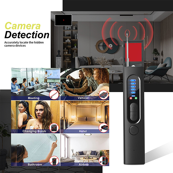 AMC Korea camera detector wireless signal infrared anti-positioning, anti-monitoring, anti-tracking, anti-candid GPS scanner C0024