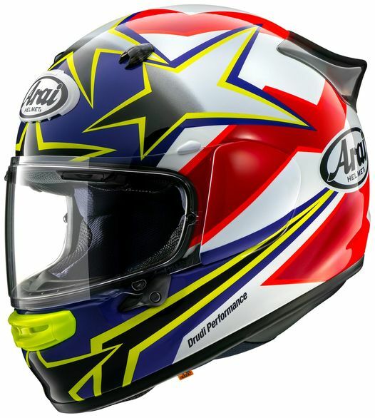 ARAI ASTRO-GX Star&Stripe Yellow (Pre)