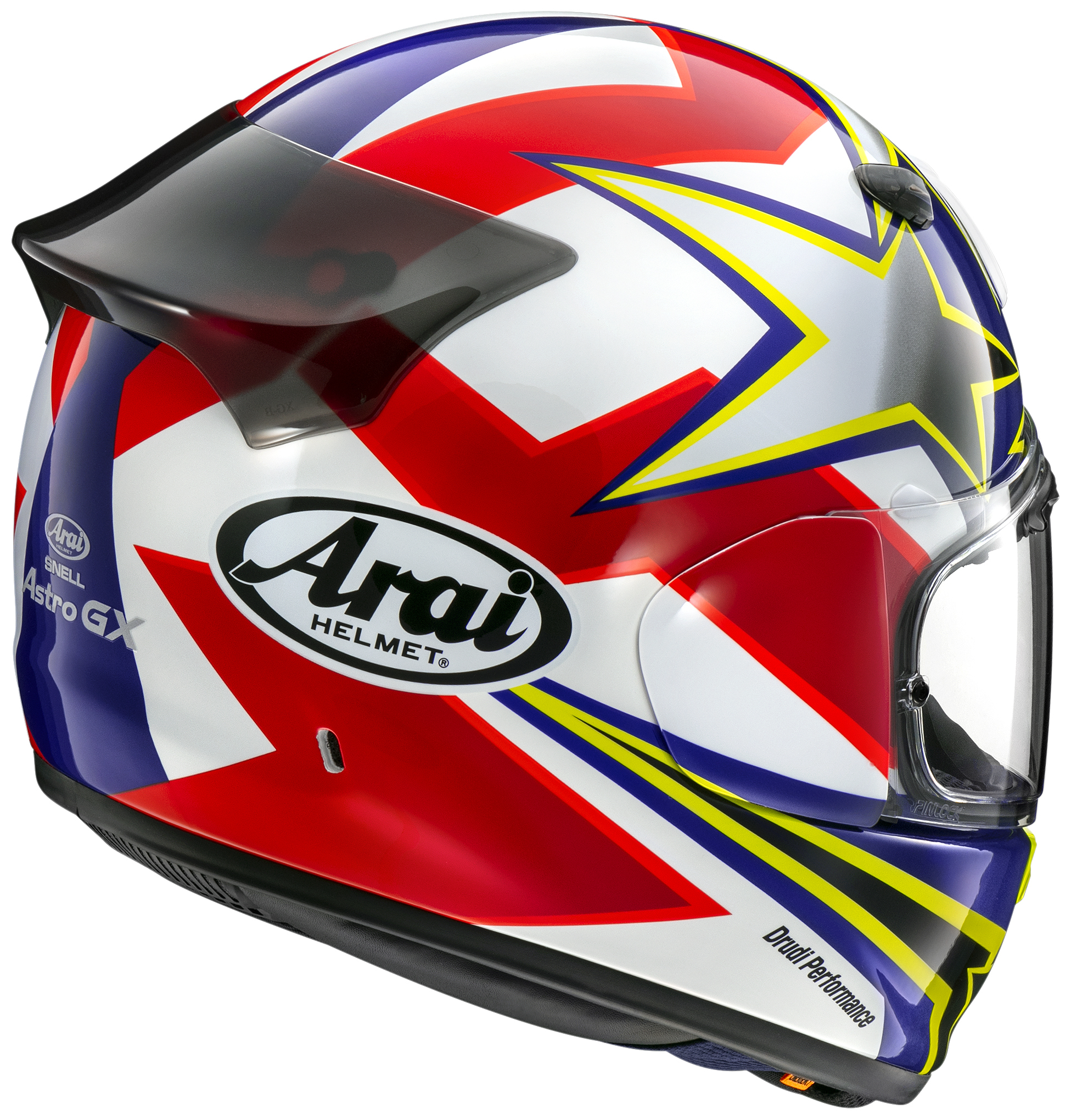 ARAI ASTRO-GX Star&Stripe Yellow (Pre)