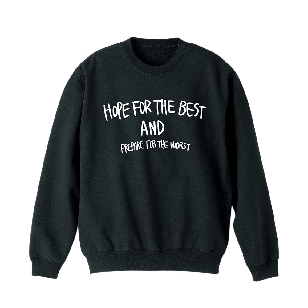 Cospa 1015 井芹仁菜の「HOPE FOR THE BEST」トレーナー [ガールズバンドクライ] BLACK
