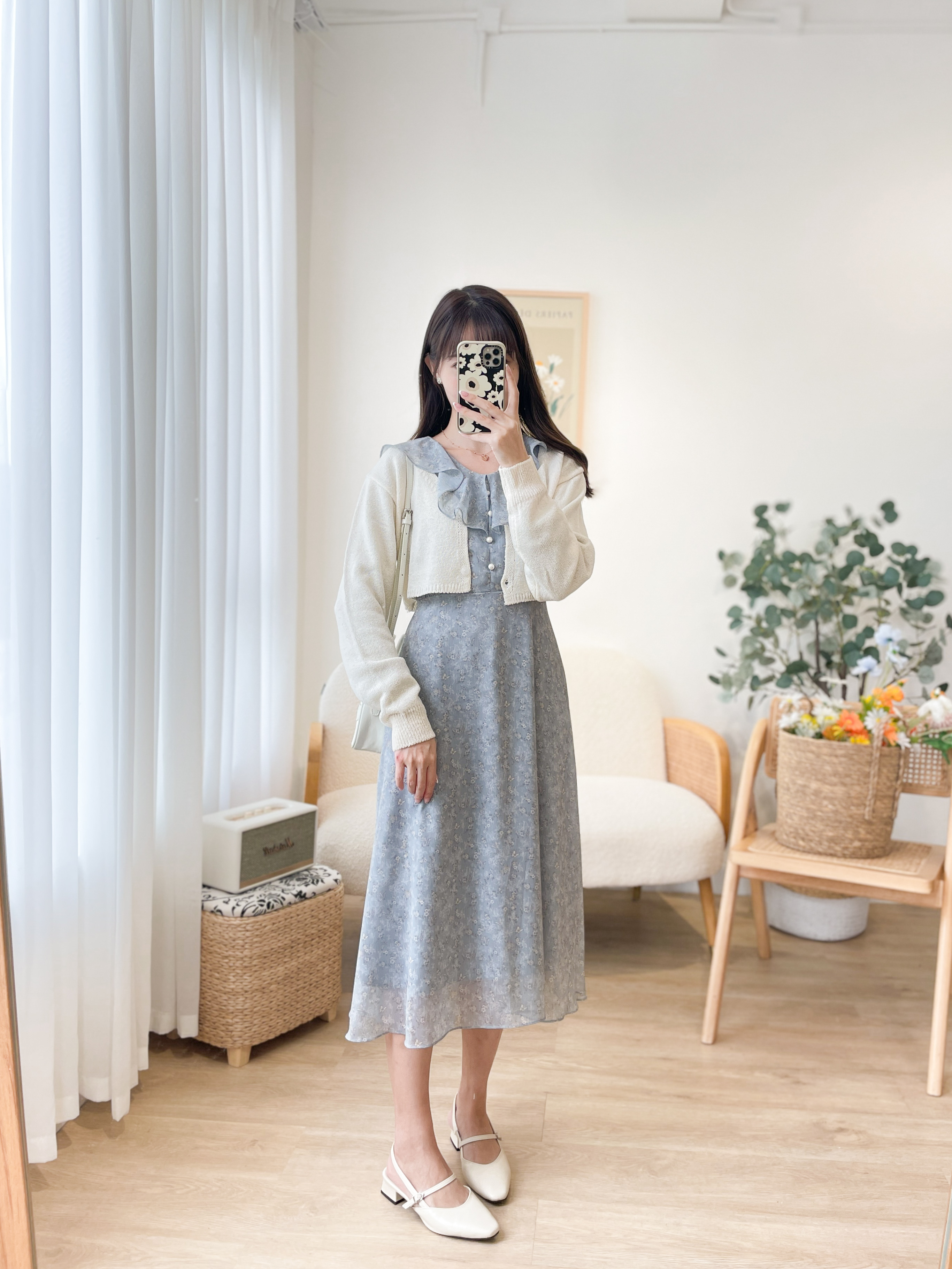 OP508 Lobelia Floral Maxi Dress