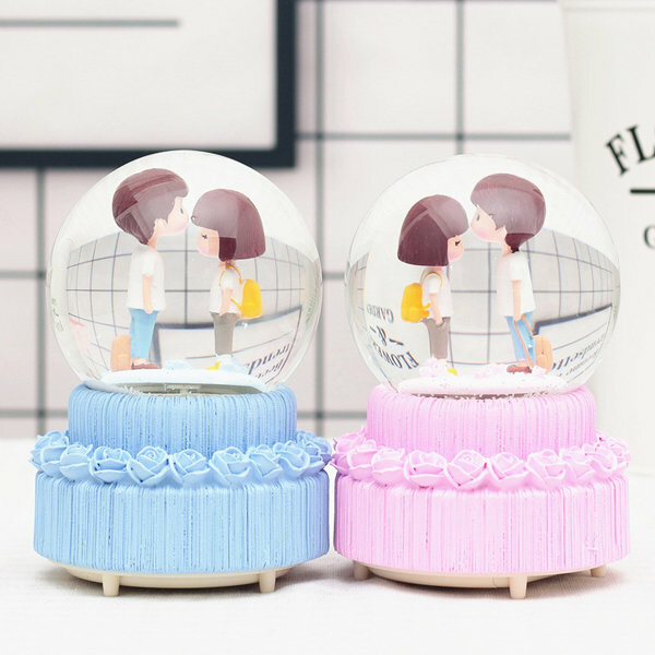 JK Korea Fantasy Rotating Music Crystal Ball (J0004)