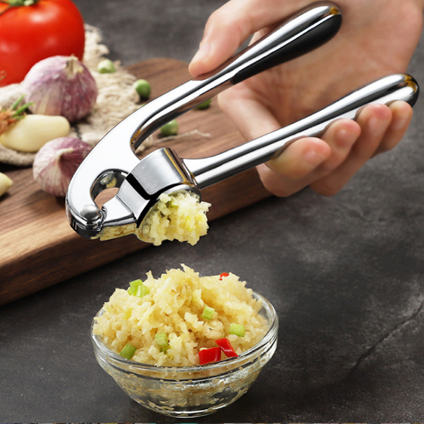 JK Korea 304 steel kitchen manual garlic press (J0010)