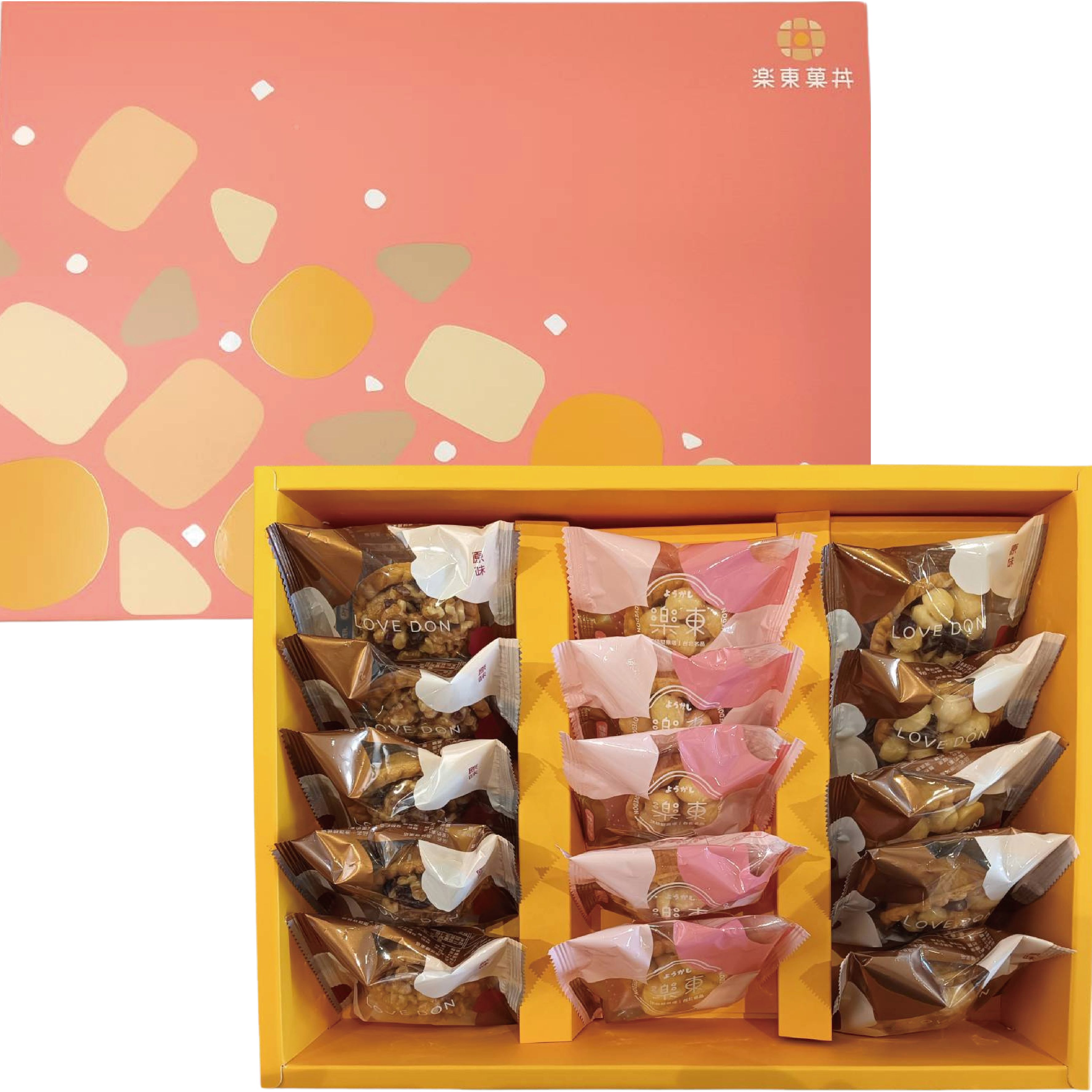 [B01] 菓然雙喜禮盒 -堅果塔15入