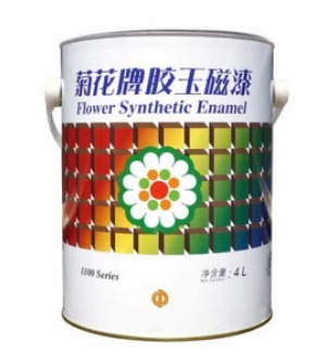 CB104  "菊花牌" 膠玉磁漆(磁油)