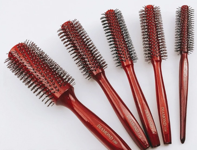 DIAMOND 滿天星 紅木圓梳