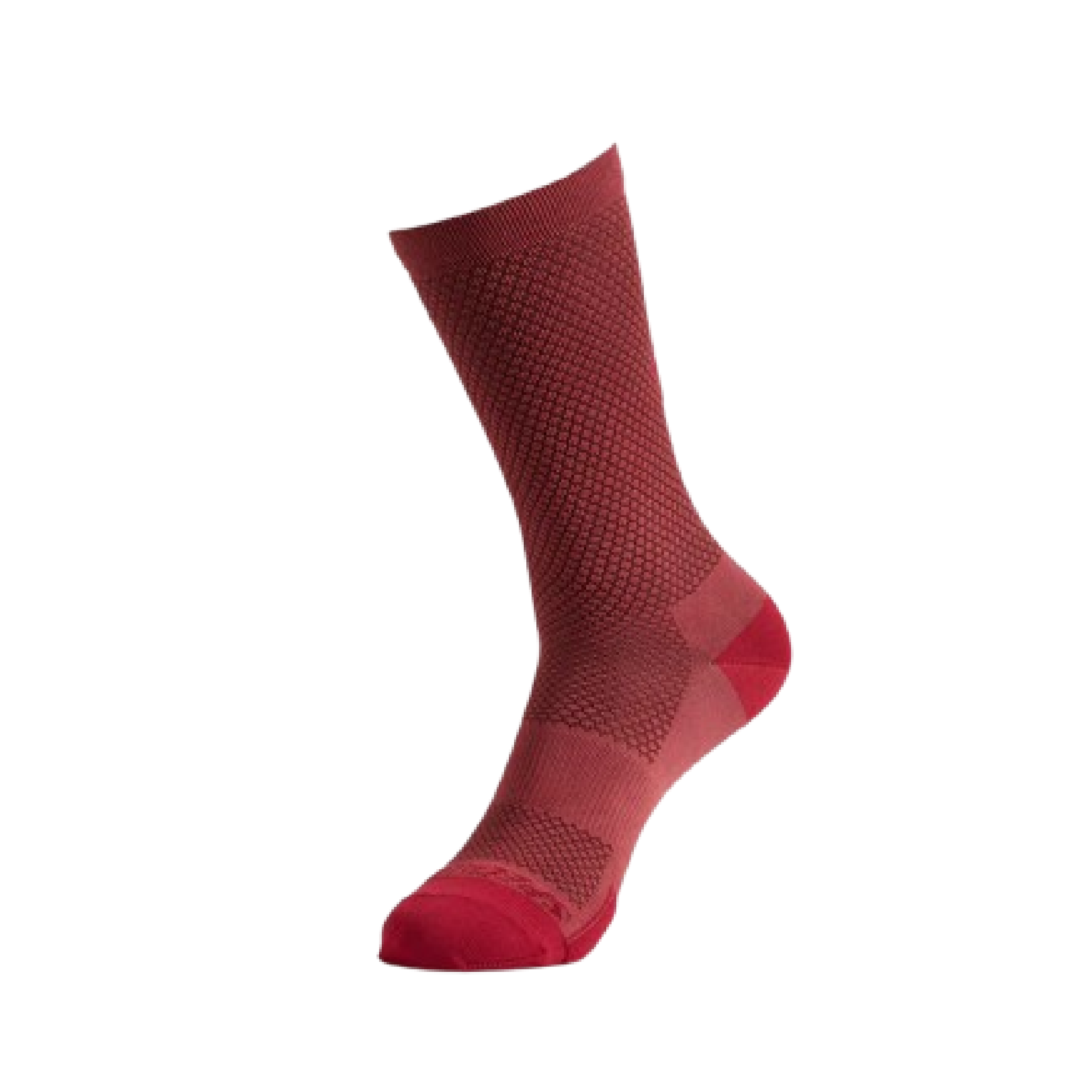 【Specialized】 Hydrogen Vent sock 車襪  -  Maroon 磚紅