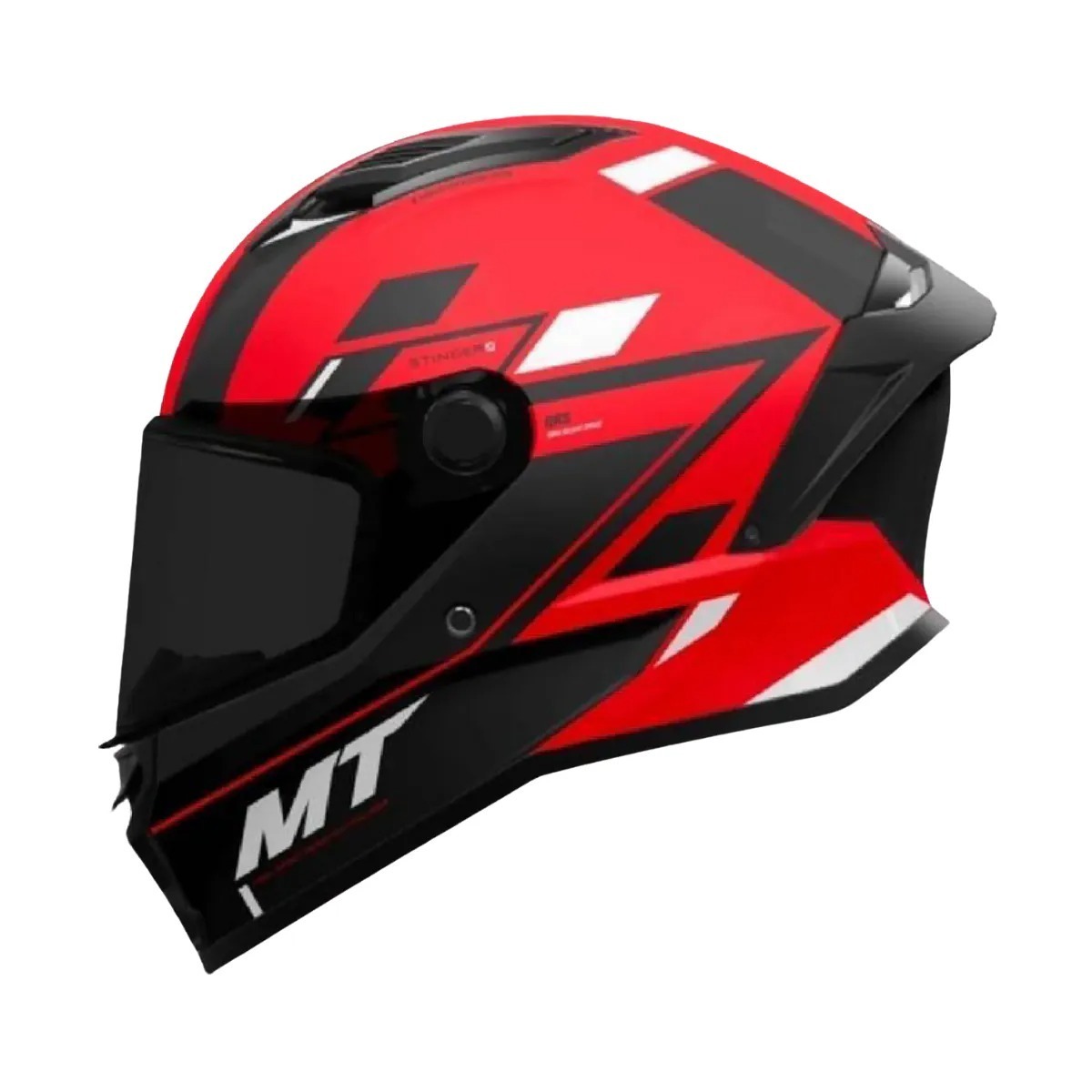 MT STINGER 2 競速 消光黑紅 彩繪 毒刺2