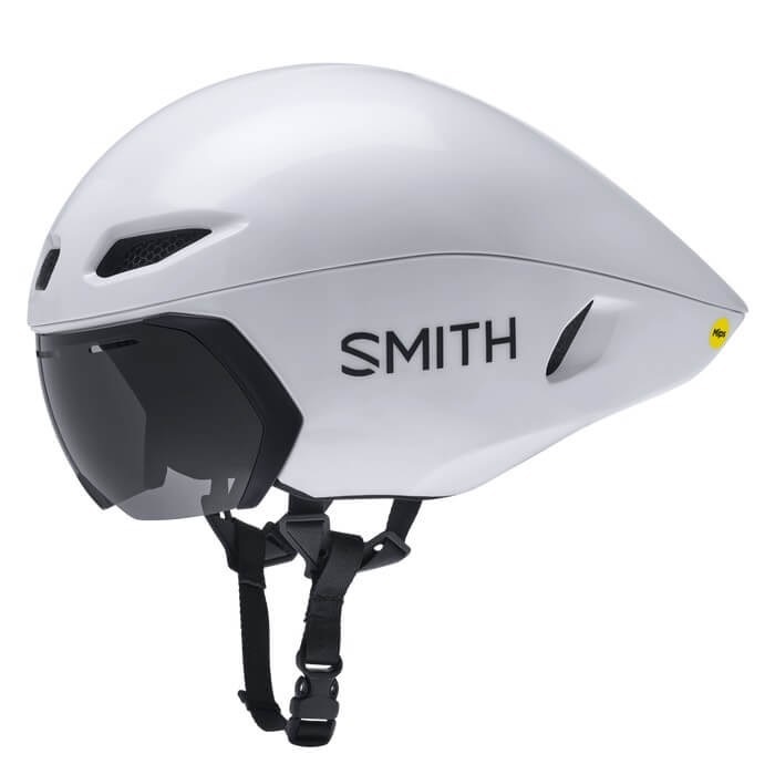 SMITH | Jetstream TT MIPS 空力計時帽/白