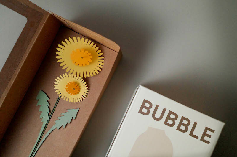 好玻 x 紙物—小花日盒：花器禮盒組