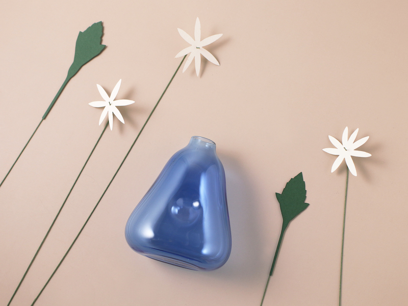 好玻 x 紙物—小花日盒:花器禮盒組