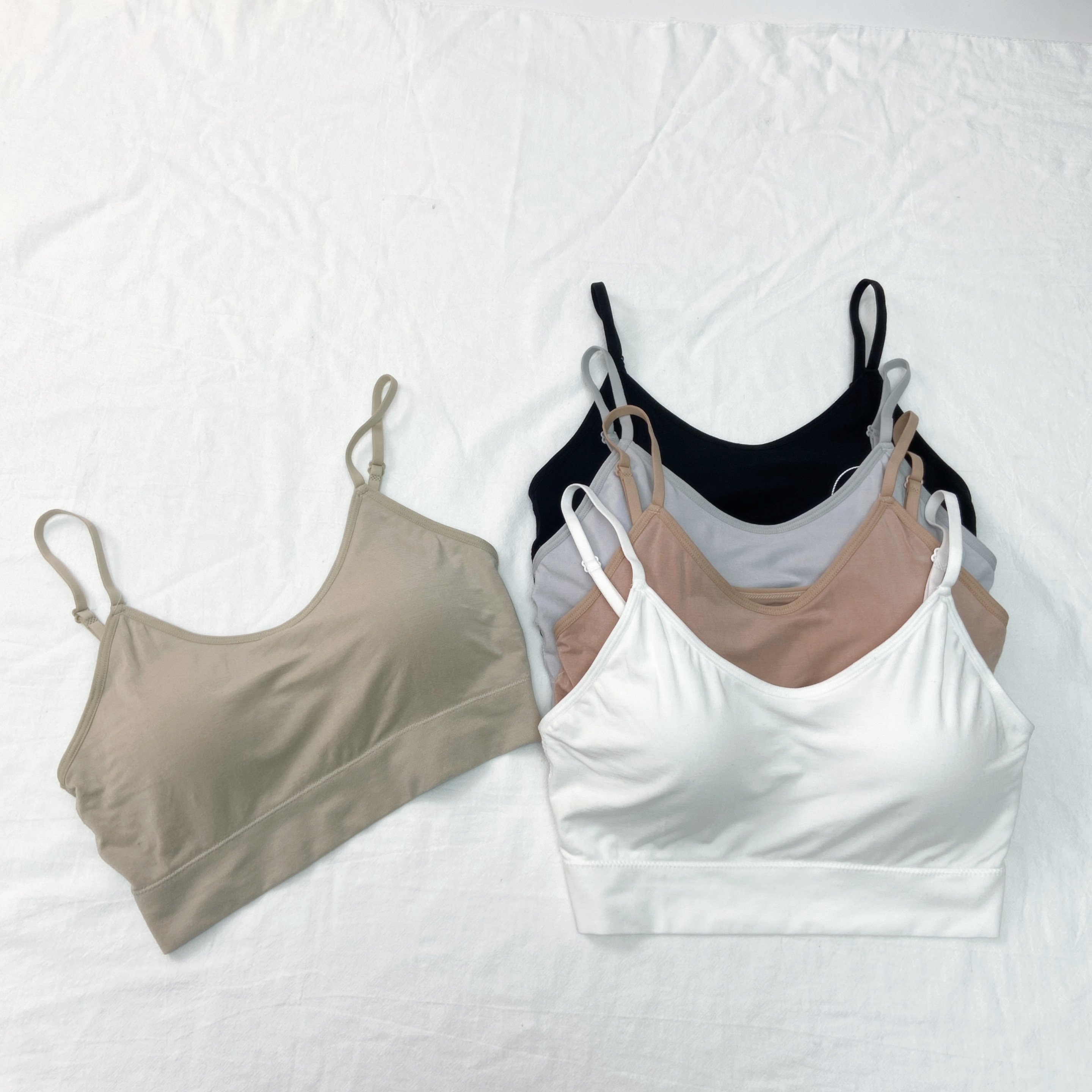 F8151 莫代爾親膚固定杯Casual Bra - 2件裝 (C27-C31)