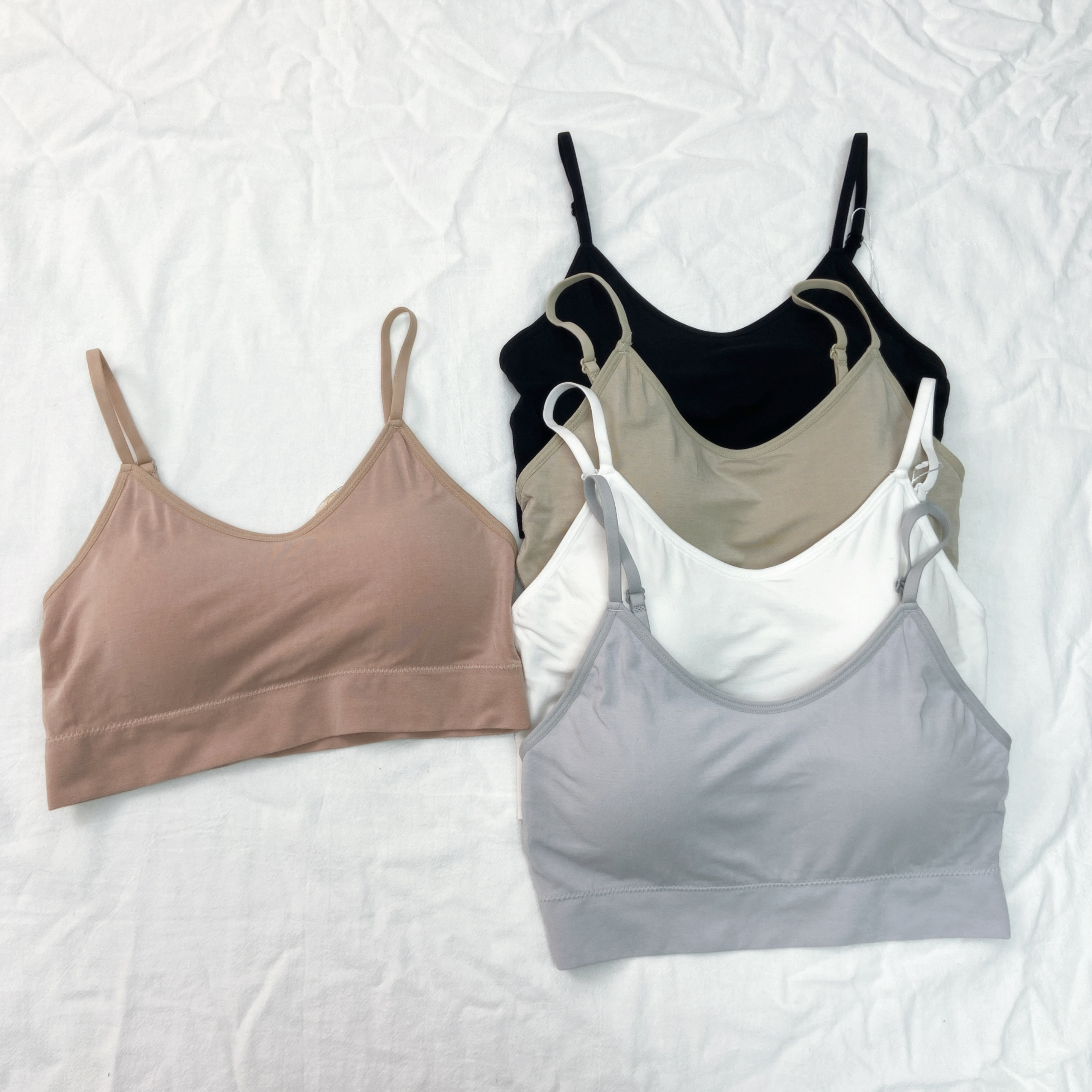 F8151 莫代爾親膚固定杯Casual Bra - 2件裝 (C27-C31)