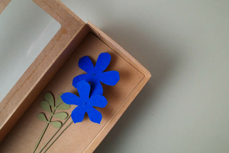 好玻 x 紙物—小花日盒：花器禮盒組