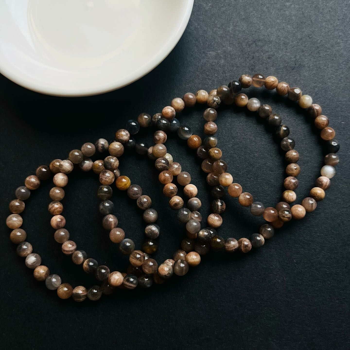 [原石] 黑太陽石 水晶手串