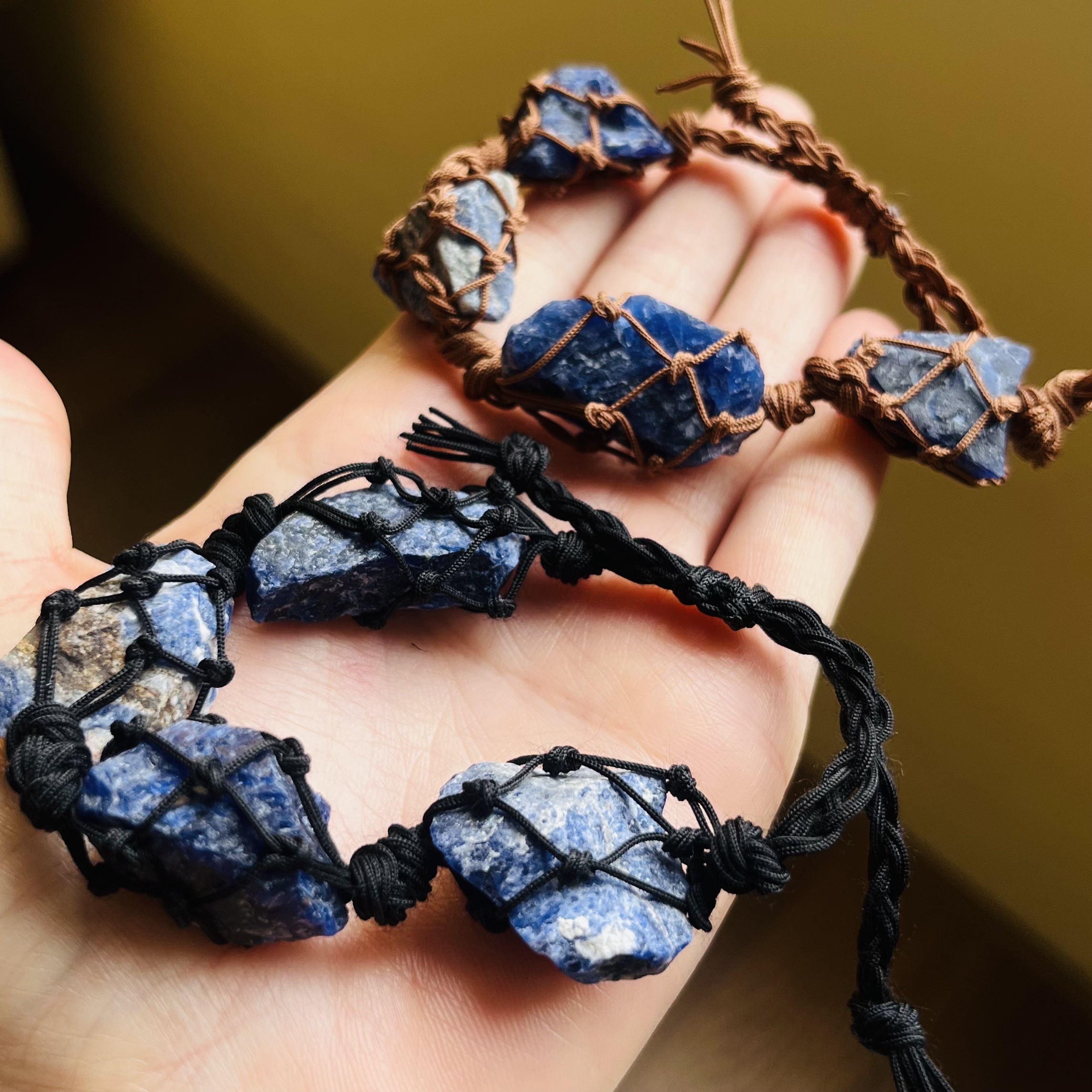 [原石] 蘇打石 原礦手串