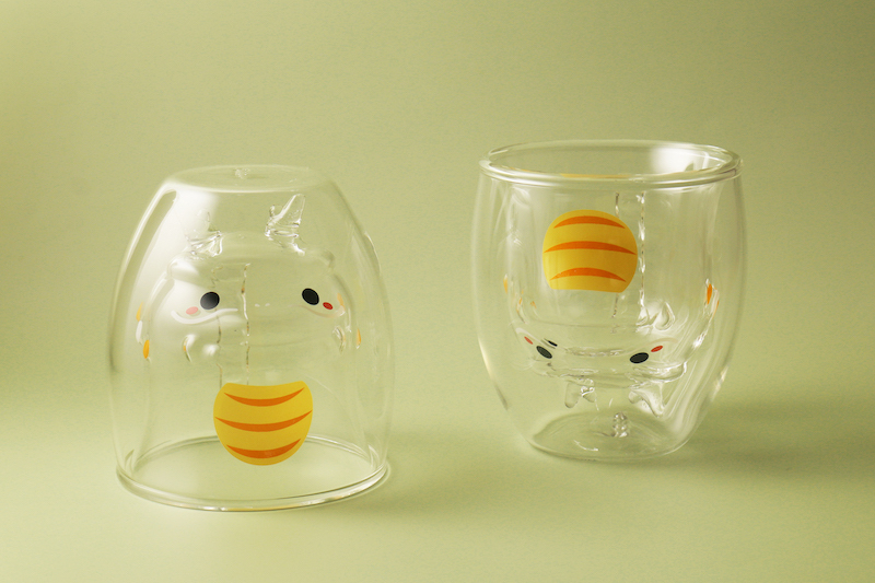 好玻12生肖龍寶雙層玻璃杯