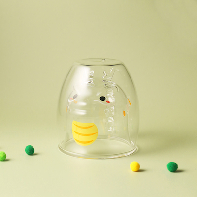 好玻12生肖龍寶雙層玻璃杯