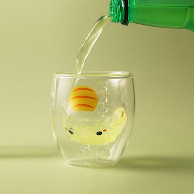 好玻12生肖龍寶雙層玻璃杯