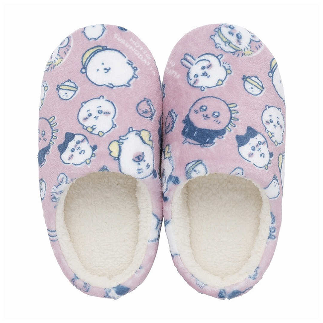 預訂｜白熊 暖笠笠 ! 毛毛室內鞋 (粉紅色)