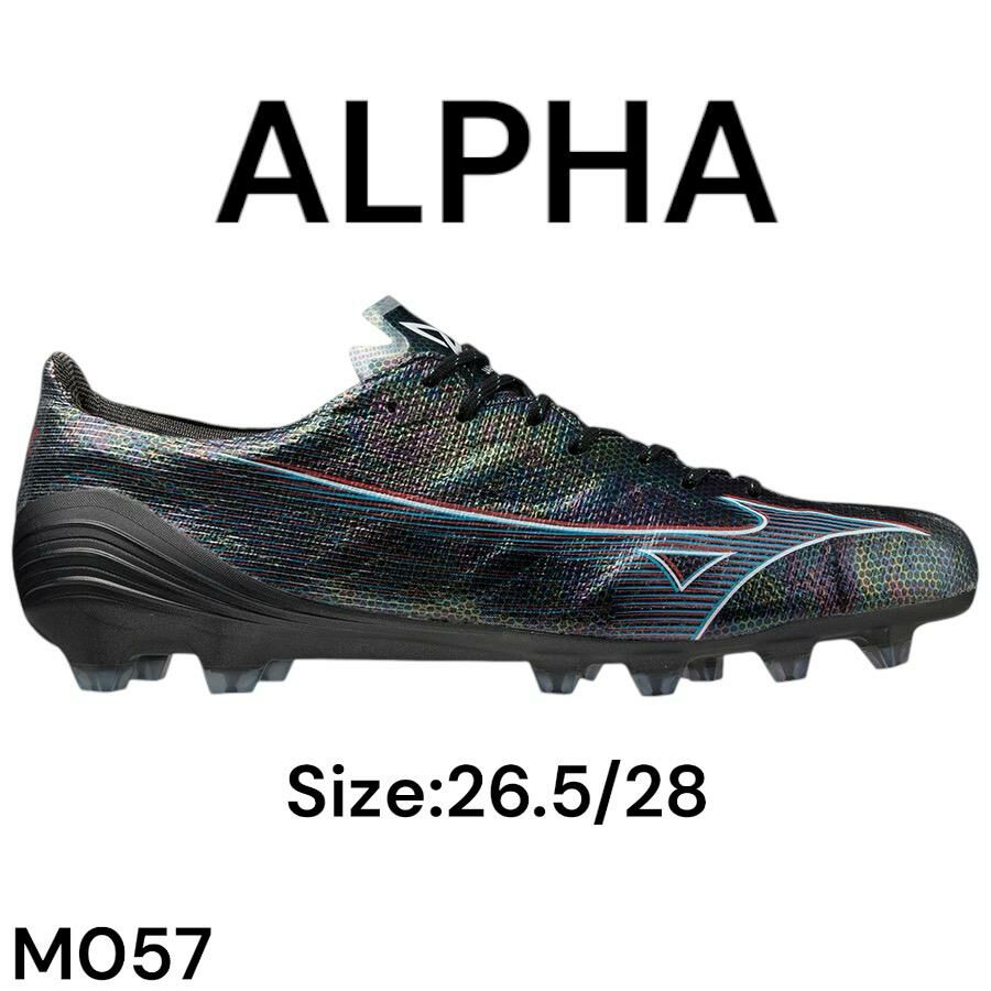 MIZUNO 日本製  ALPHA  5層合成纖維鞋面 碳纖板腳前掌 Enerzy後踭避震 MD底 足球鞋 M057