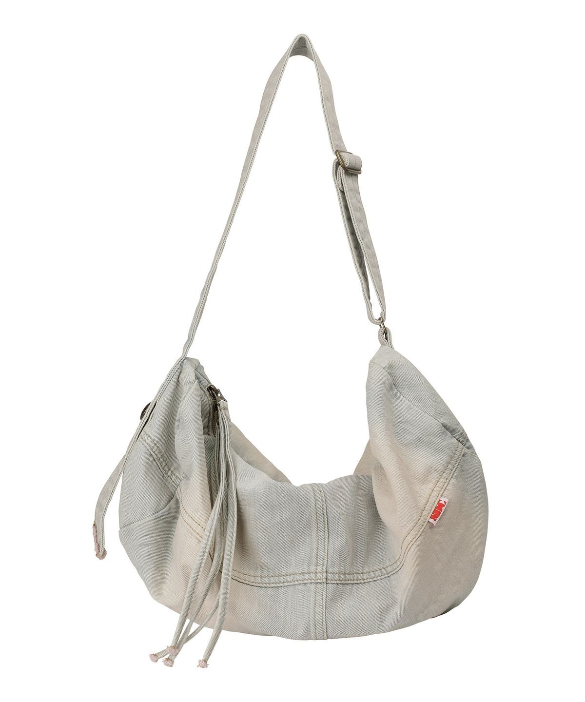 SCULPTOR) Vintage Brushed Denim Duffel Bag | 2color