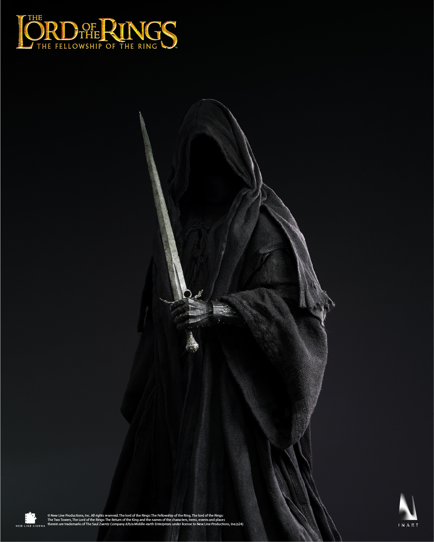 INART - THE LORD OF THE RINGS: THE FELLOWSHIP OF THE RING - NAZGÛL 1/6 COLLECTIBLE FIGURE Standard Version